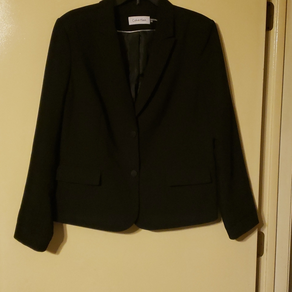 Basic black Calvin Klein blazer